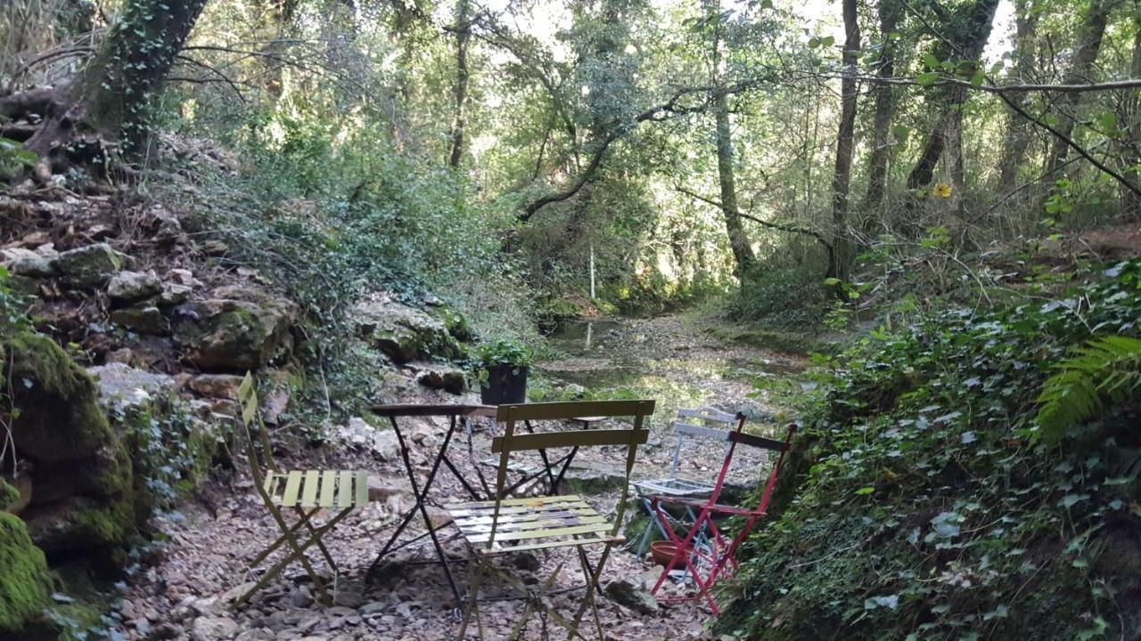 Hostel Les Terrasses Du Roc Saint-André-de-Roquepertuis Εξωτερικό φωτογραφία